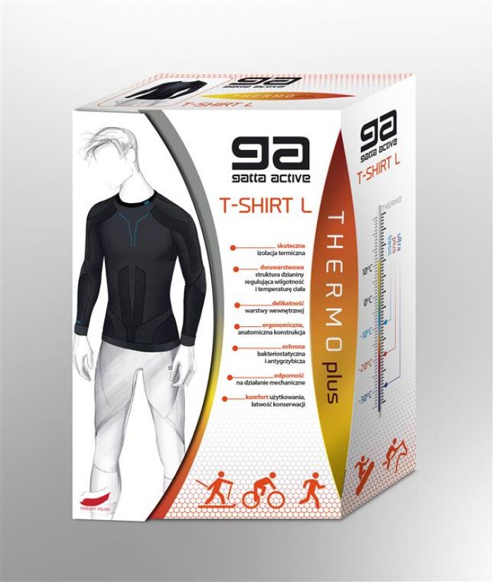 Gatta 05 Gatta Active Plus T-shirt L Man (custom)  Active Packs | Pantyhose Library